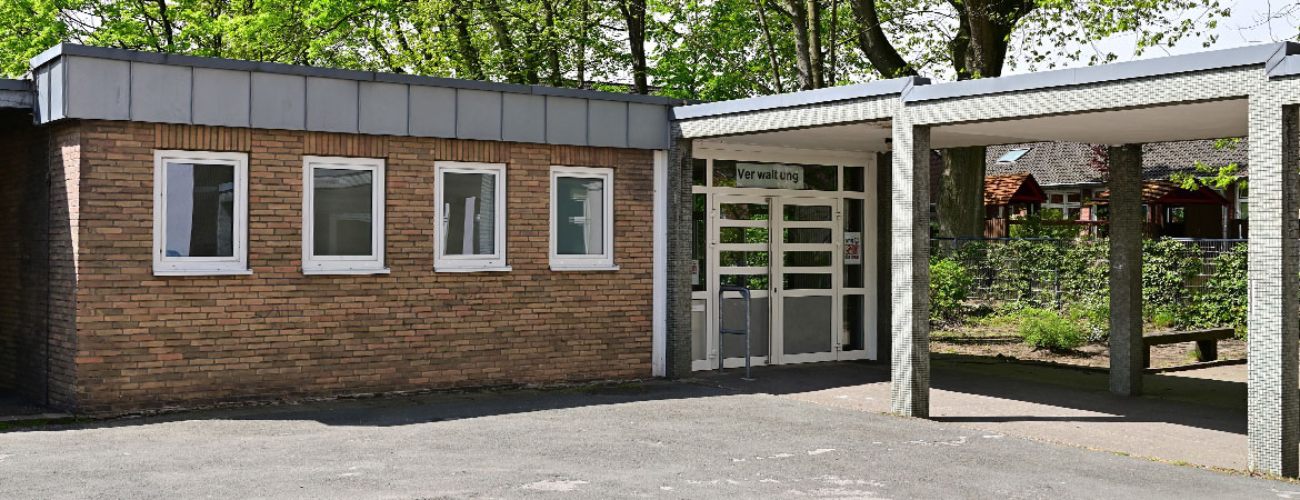 VHS Marl Verwaltung Eingang